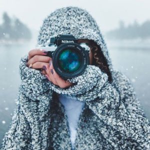 Photography in snow